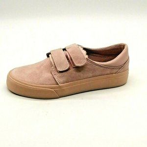 DC Womens Trace V Flat Heel Hook‎ & Loop Front Sneaker Cushioned Peach Sz 5 NEW